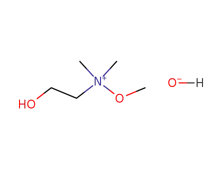 (2-hydroxy-ethyl)-methoxy-dimethyl-ammonium; hydroxide