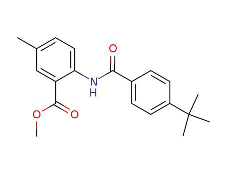methyl 2-[4-(1,1-dimethylethyl)benzamido]-5-methyl-benzoate