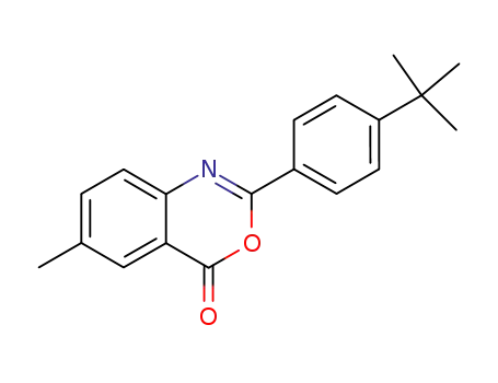2-[4-(1,1-dimethylethyl)phenyl]-6-methyl-4H-3,1-benzoxazin-4-one